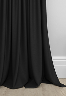 Stockholm, Black - Made to Measure Curtains